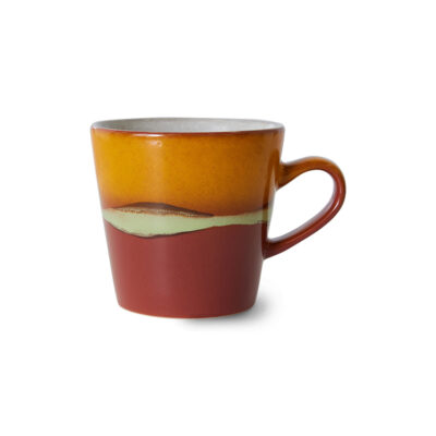 HKliving 70's Ceramics Americano Mok - Clay