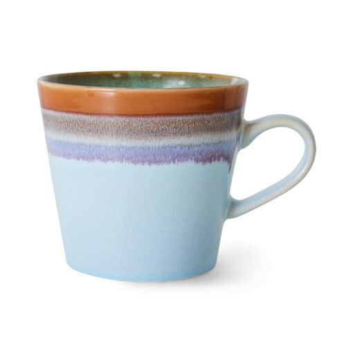 HKliving 70’s Ceramics Cappuccino Mok – Ash