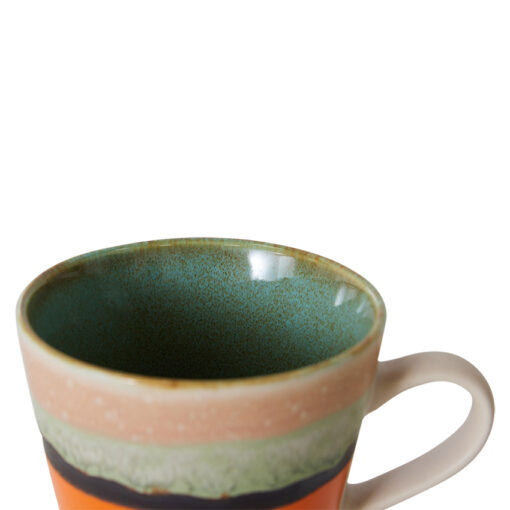 HKLIVING 70's Ceramics Cappuccino Mug - Burst - Afbeelding 2