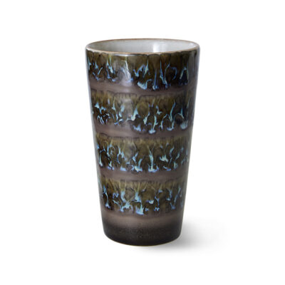 HKliving 70’s Ceramics Latte Mug – Fern