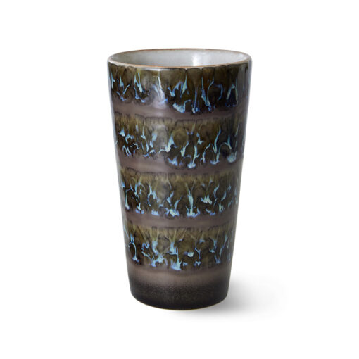 HKliving 70’s Ceramics Latte Mug – Fern