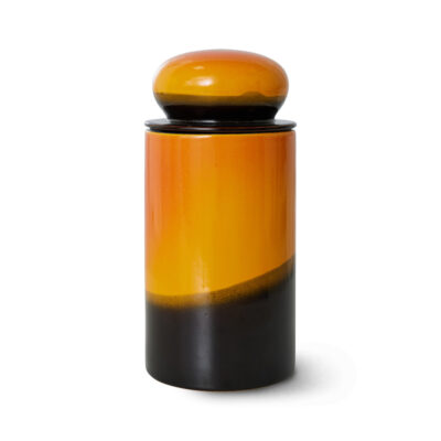 HKLIVING 70's Ceramics Storage Jar - Sunshine