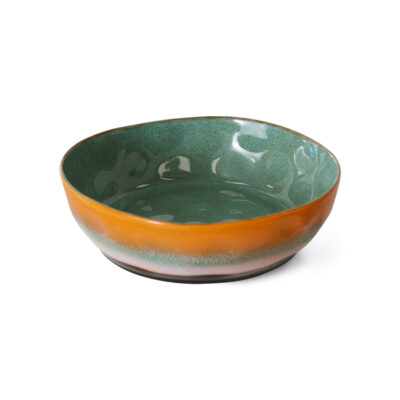 HKLIVING 70s Ceramics Pasta Bowl - Golden Hour