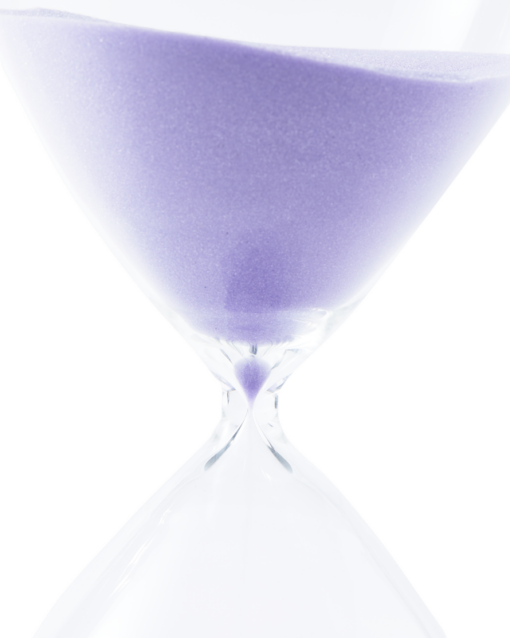 POLSPOTTEN Zandloper Ball M - Lilac - Afbeelding 2