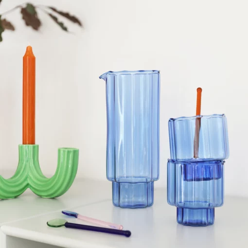 &KLEVERING Candle Holder Churros - Green - Afbeelding 3