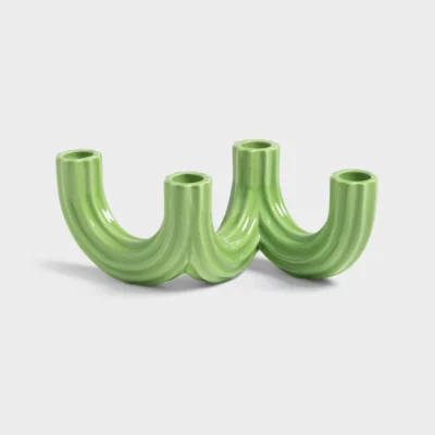 &KLEVERING Candle Holder Churros - Green