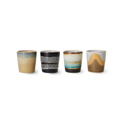 HKLIVING 70's Ceramics Egg Cups - Granite