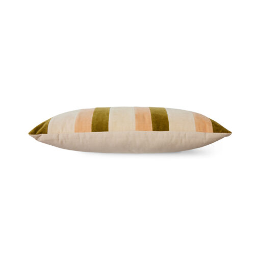 HKLIVING Striped Velvet Kussen - Fields - Afbeelding 3
