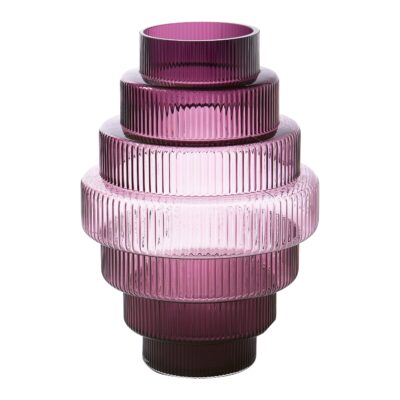 POLS POTTEN Vase Steps - Purple