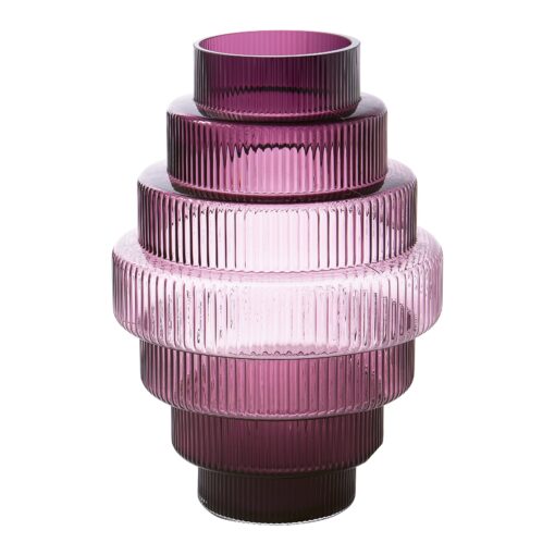 POLSPOTTEN Vase Steps - Purple