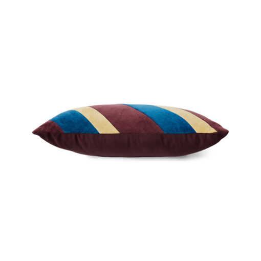 HKLIVING Striped Velvet Kussen - Speakeasy - Afbeelding 2