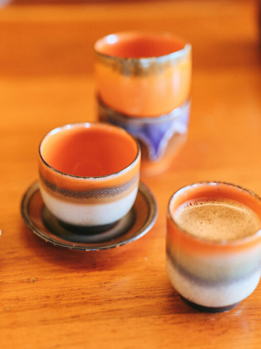 HKLIVING 70's Ceramics Saucer - Dark Roast - Afbeelding 3