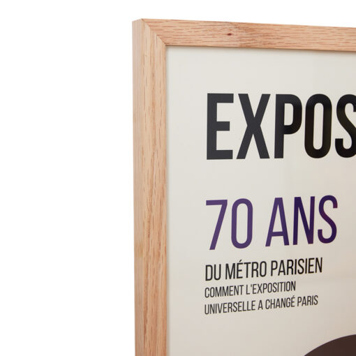 HKLIVING Framed Artwork - Parisian Metro - Afbeelding 2