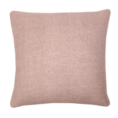 Malagoon Wool Square Cushion - Misty Pink