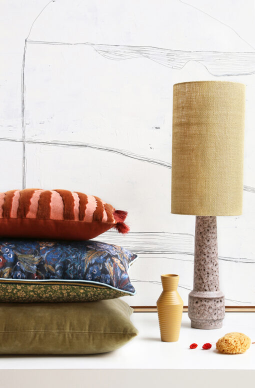 HKLIVING Retro Stoneware Lamp Base - Brown - Afbeelding 5