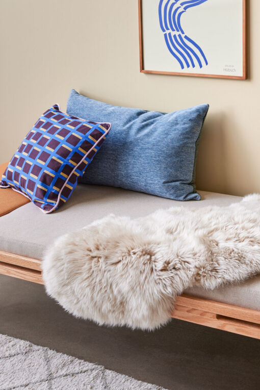 HÜBSCH Cushion - Blue/Multicolour - Afbeelding 2