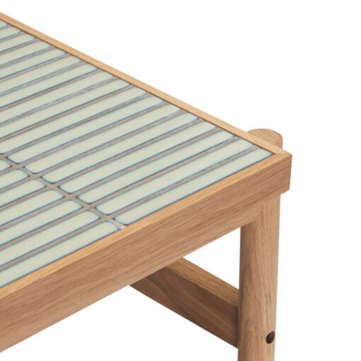 HÜBSCH Side Table Tile - Mint - Afbeelding 2