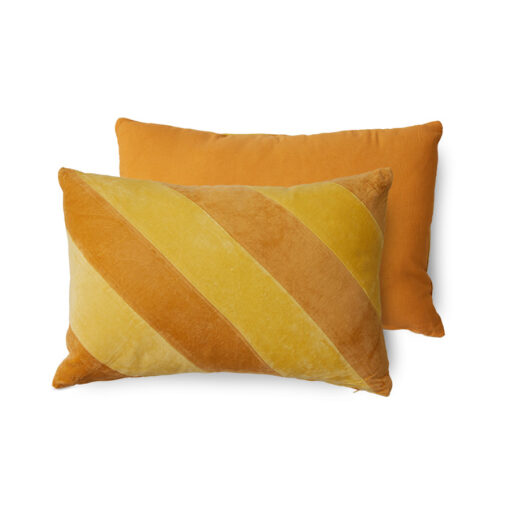 HKLIVING Striped Velvet Cushion - April - Afbeelding 2
