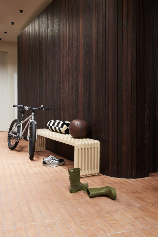 HKLIVING Slatted Bench L - Sand - Afbeelding 3