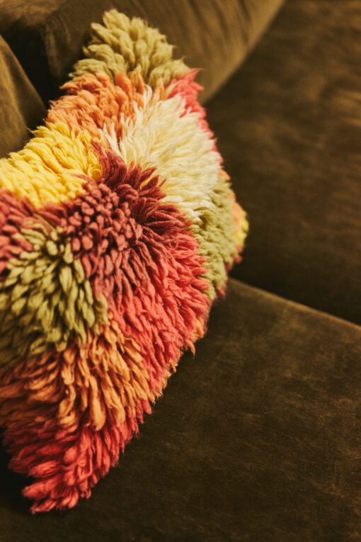 HKLIVING Fluffy Rag Cushion - Afbeelding 4