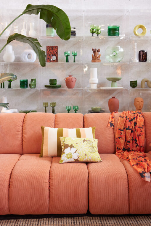 HKLIVING Stitched Cushion - Daisy - Afbeelding 5