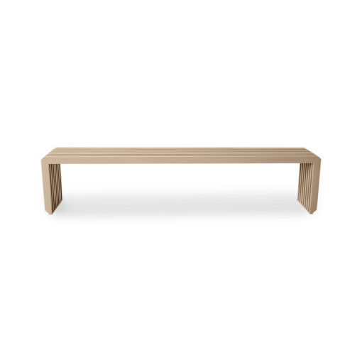 HKLIVING Slatted Bench L - Sand - Afbeelding 2