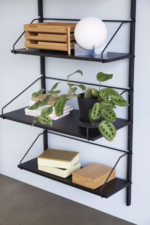 HÜBSCH Shelf Unit Norm - Black - Afbeelding 4