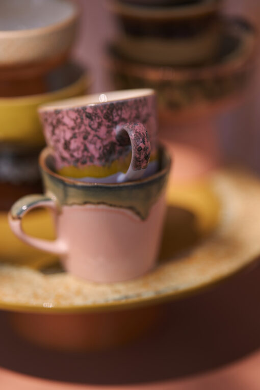 HKLIVING Cappuccino Mug – Blossom - Afbeelding 4