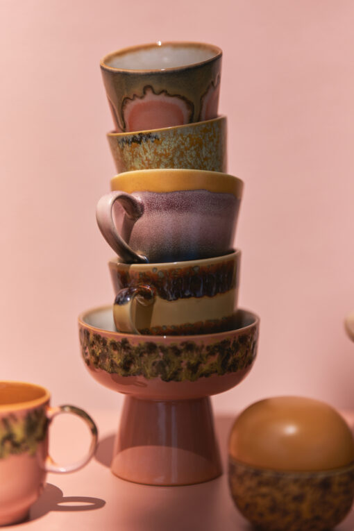 HKLIVING Cappuccino Mug – Cliffs - Afbeelding 3