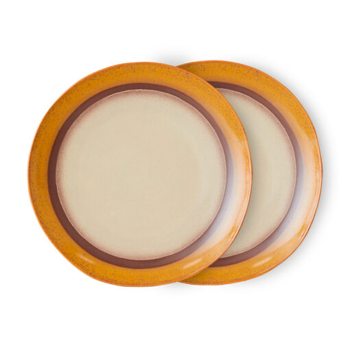 HKLIVING Dinner Plate - Coconut - Afbeelding 2