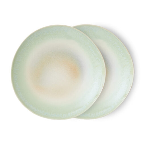 HKLIVING Dinner Plate - Palms - Afbeelding 2