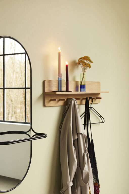 HÜBSCH Candlestick Soft - Burgundy - Afbeelding 2