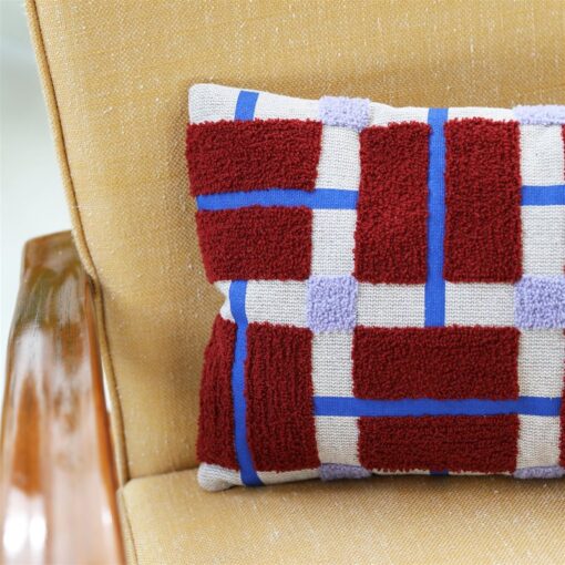 &KLEVERING Cushion Plano - Red - Afbeelding 2