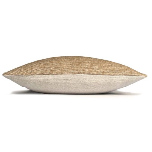 MALAGOON Wool Square Cushion - Camel Beige - Afbeelding 3