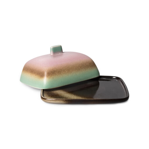 HKLIVING Butter Dish - Mercury - Afbeelding 2