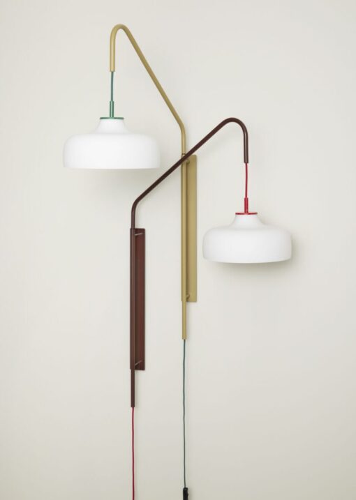 HÜBSCH Wall Light Current - Red - Afbeelding 4