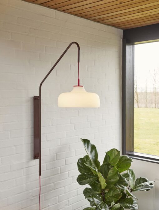 HÜBSCH Wall Light Current - Red - Afbeelding 3