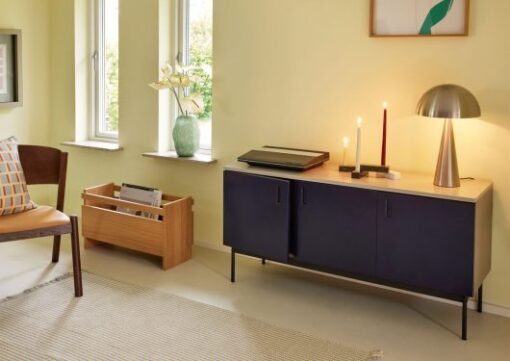 HÜBSCH Study Console Cabinet - Dark Blue - Afbeelding 4