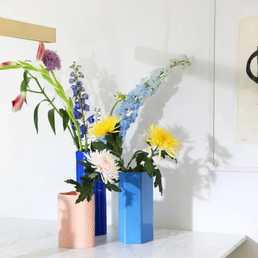 &KLEVERING Vase Brutal - Light Blue - Afbeelding 3