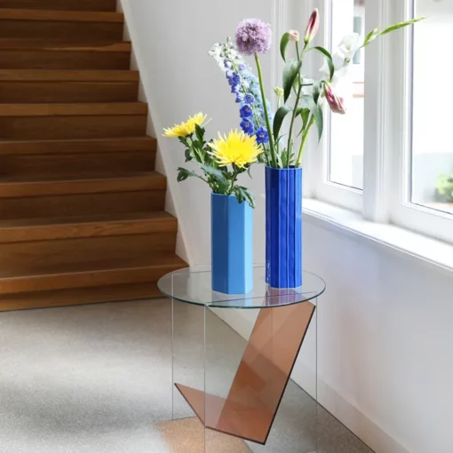 &KLEVERING Vase Brutal - Light Blue - Afbeelding 2