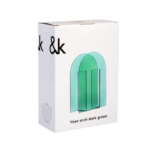&KLEVERING Vase Arch - Dark Green - Afbeelding 2