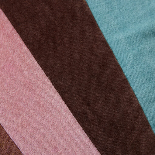 HKLIVING Striped Velvet Kussen - Eventide - Afbeelding 4