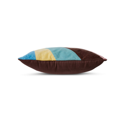 HKLIVING Striped Velvet Kussen - Eventide - Afbeelding 3