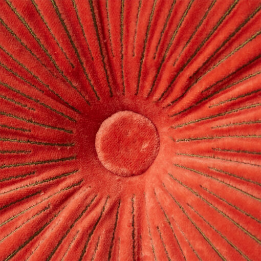 HKLIVING Round Ripple Cushion - Sienna - Afbeelding 2