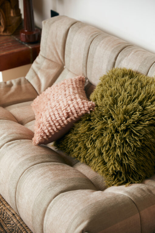 HKLIVING Fluffy Cushion - Blush - Afbeelding 4