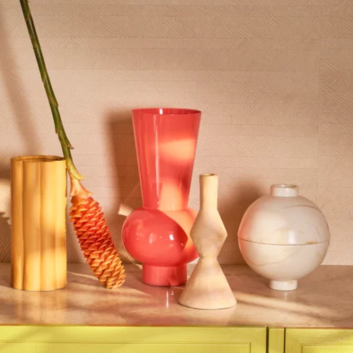 URBAN NATURE CULTURE Vase Zara - Golden Orange - Afbeelding 2