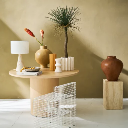 URBAN NATURE CULTURE Vase Zara - Golden Orange - Afbeelding 3