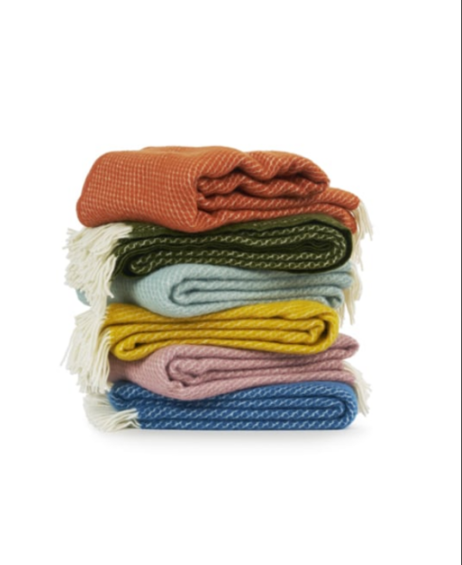 KLIPPAN Plaid Wol - Velvet Rose - Afbeelding 2
