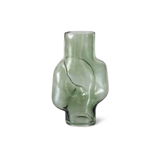 HKLIVING Glass Vase High - Olive