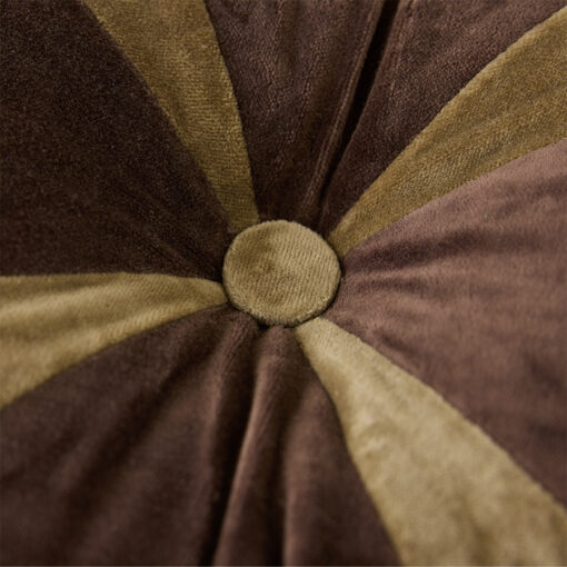 HKLIVING Velvet Cushion - Brown - Afbeelding 2